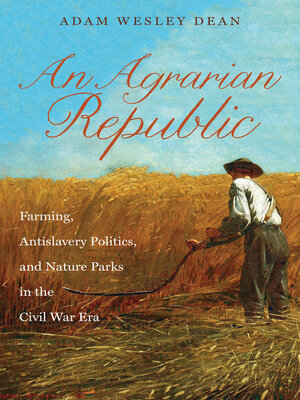 cover image of An Agrarian Republic